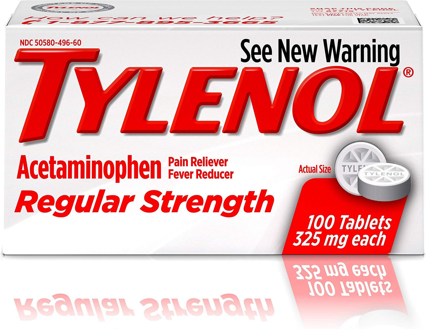 TYLENOL SIN/HA TB 5-325MG 24 DAY