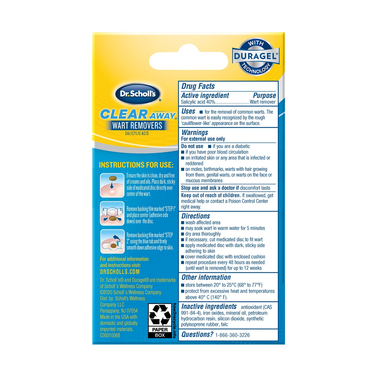 SCH DURAGEL CLEARAWAY WRT/RM