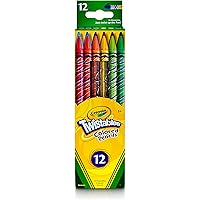 Crayola Twistables Colored Pencils, 12 count