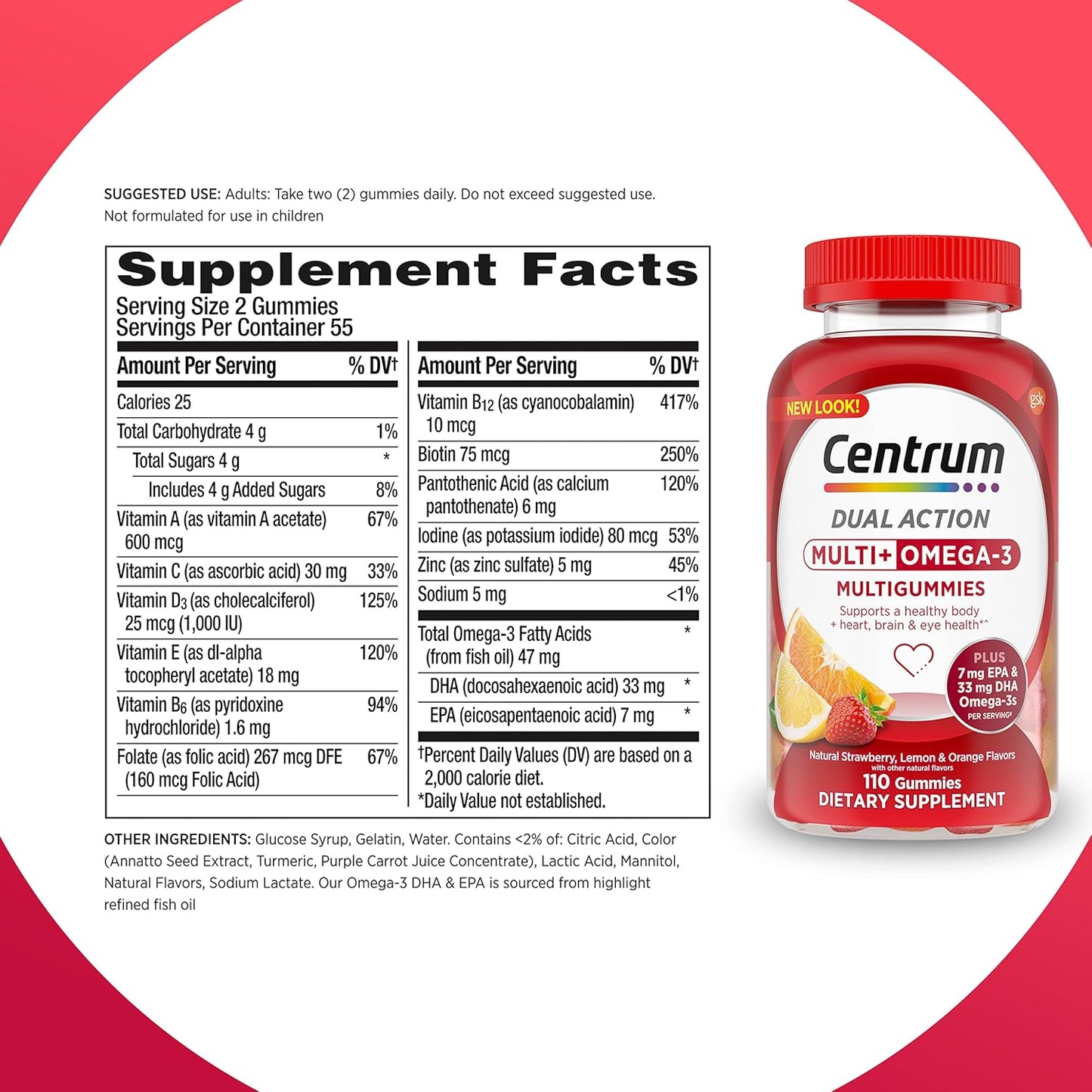 CENTRUM MULTIGUMMIES CW 180 ADT