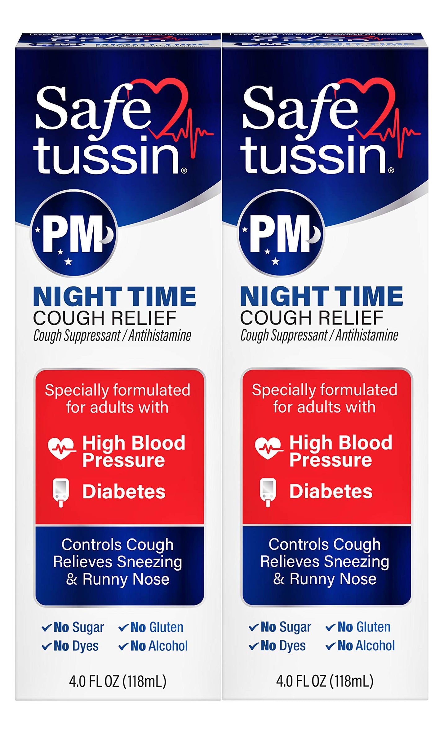 SAFETUSSIN PM LQ 8OZ SF DF AF G/F