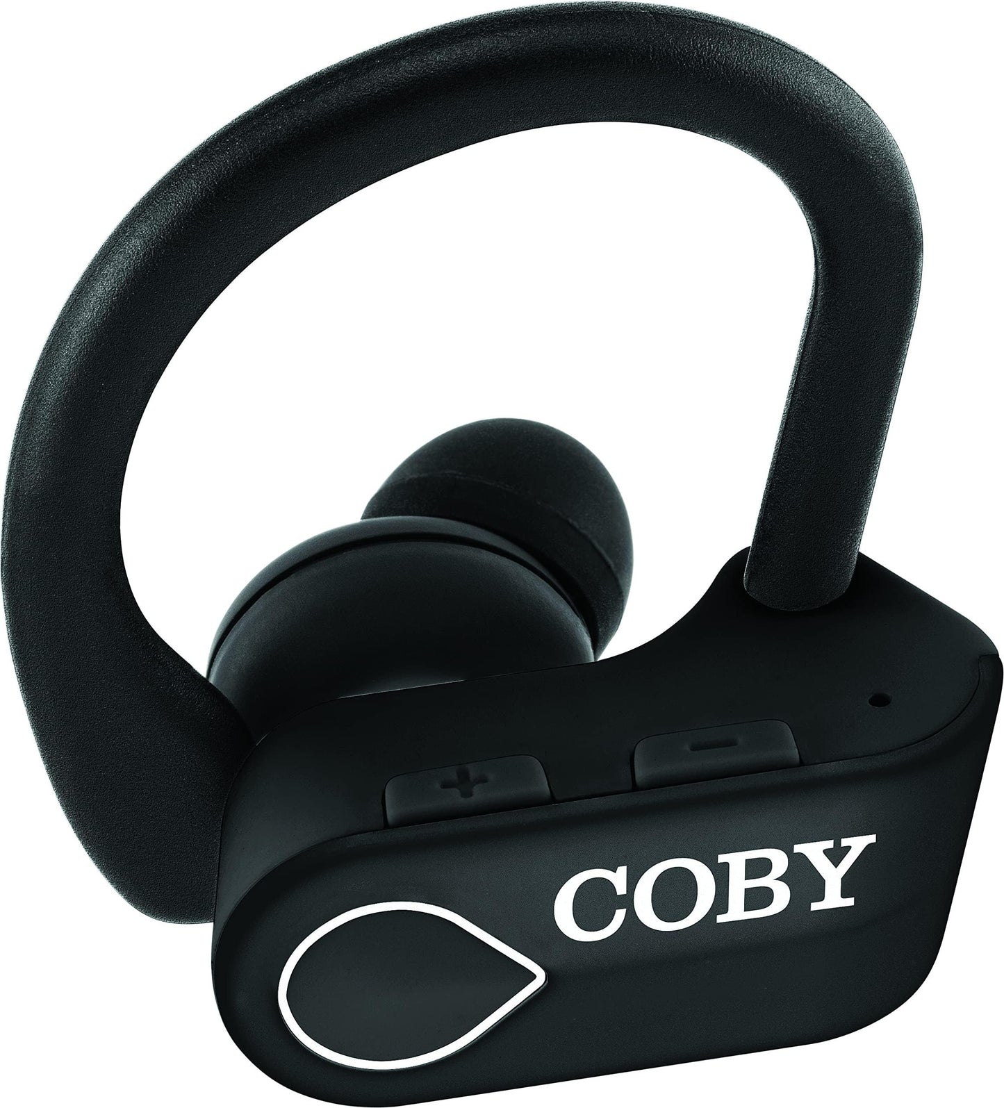 COBY SPORT WIRELESS EARBUDS BLK