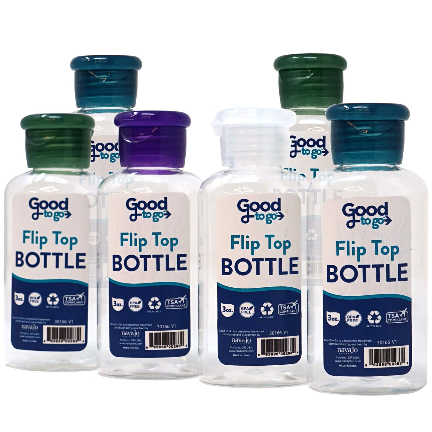 Handy Solutions Good to Go Silicone Bottle with Suction Cup - Assorted, 1.25 Ounce