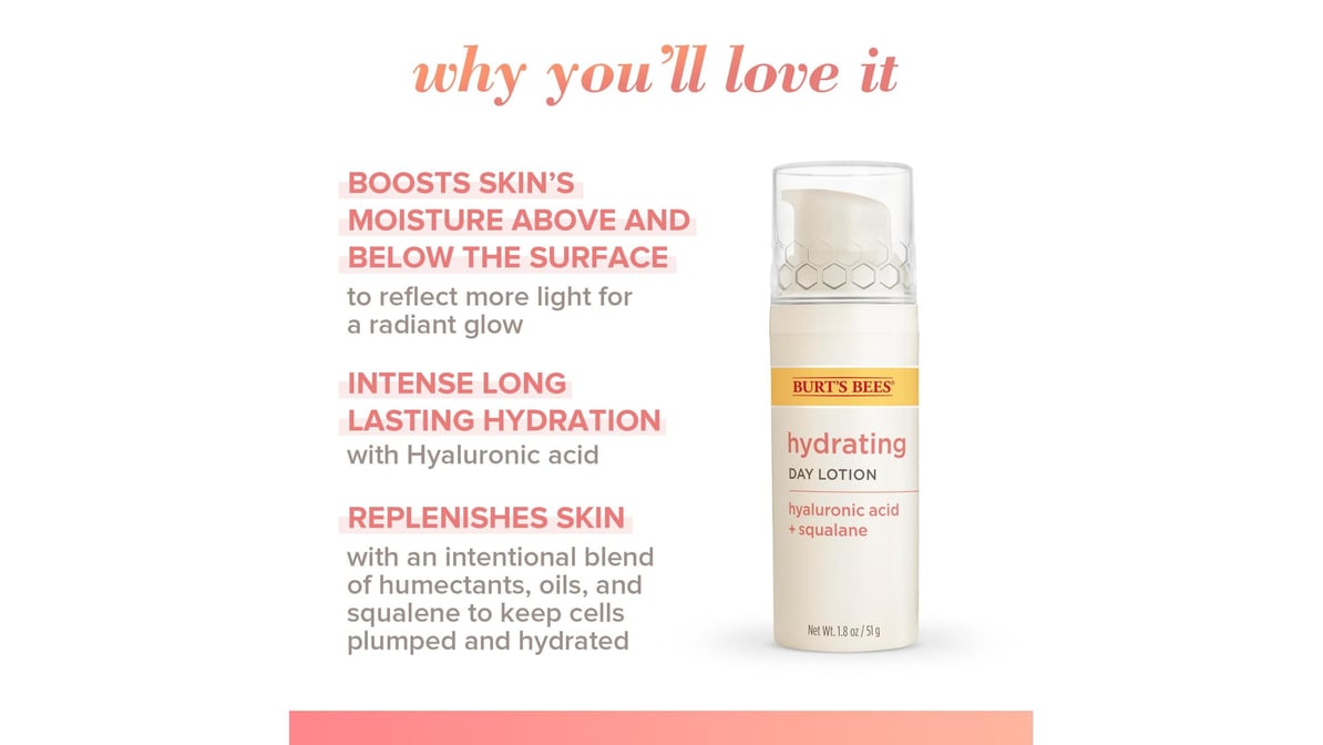 BURTS BEES CREAM,HYDRT,SKN NOURISHMN