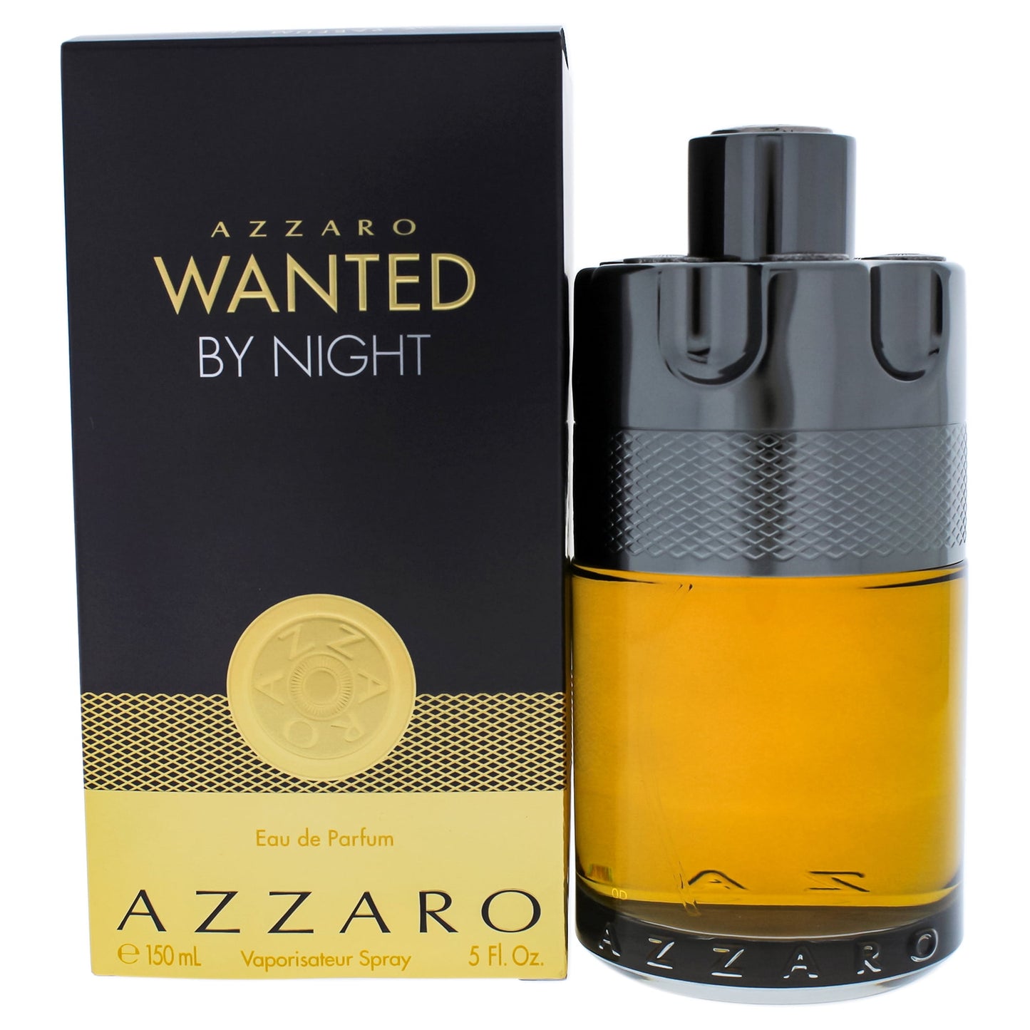 AZZARO Wanted by Night Men's EDP Spray, 3.4 oz