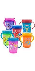 Nuby 2-Pack Snack Keepers - Colors May Vary
