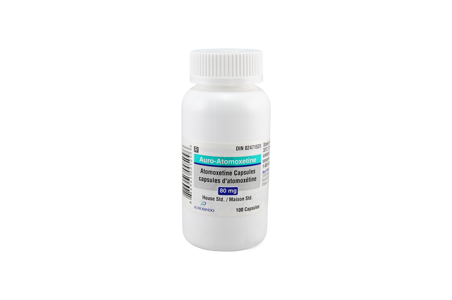 ATOMOXETINE HCL CP 80MG 30
