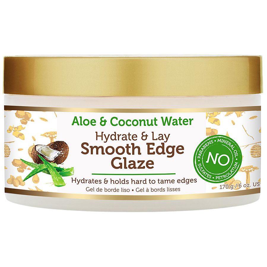 African Pride Smooth Edge Glaze Aloe & Coconut Water 6oz