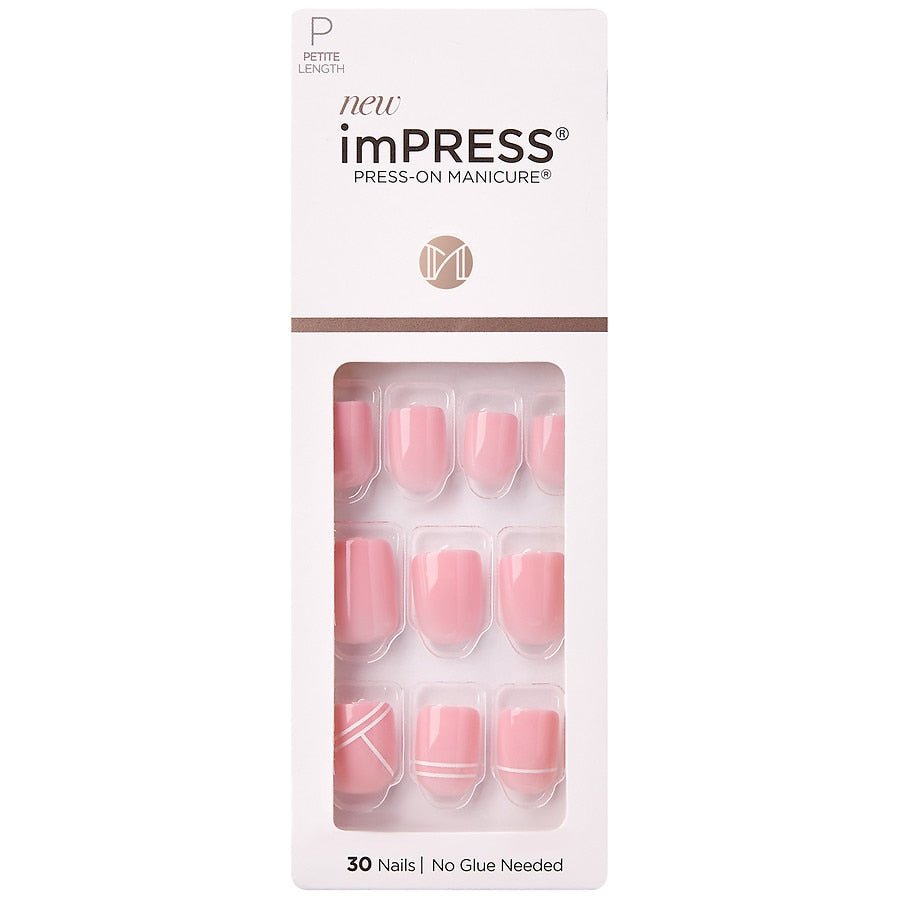 KISS imPRESS Press-On Manicure Fake Nails - Fearless