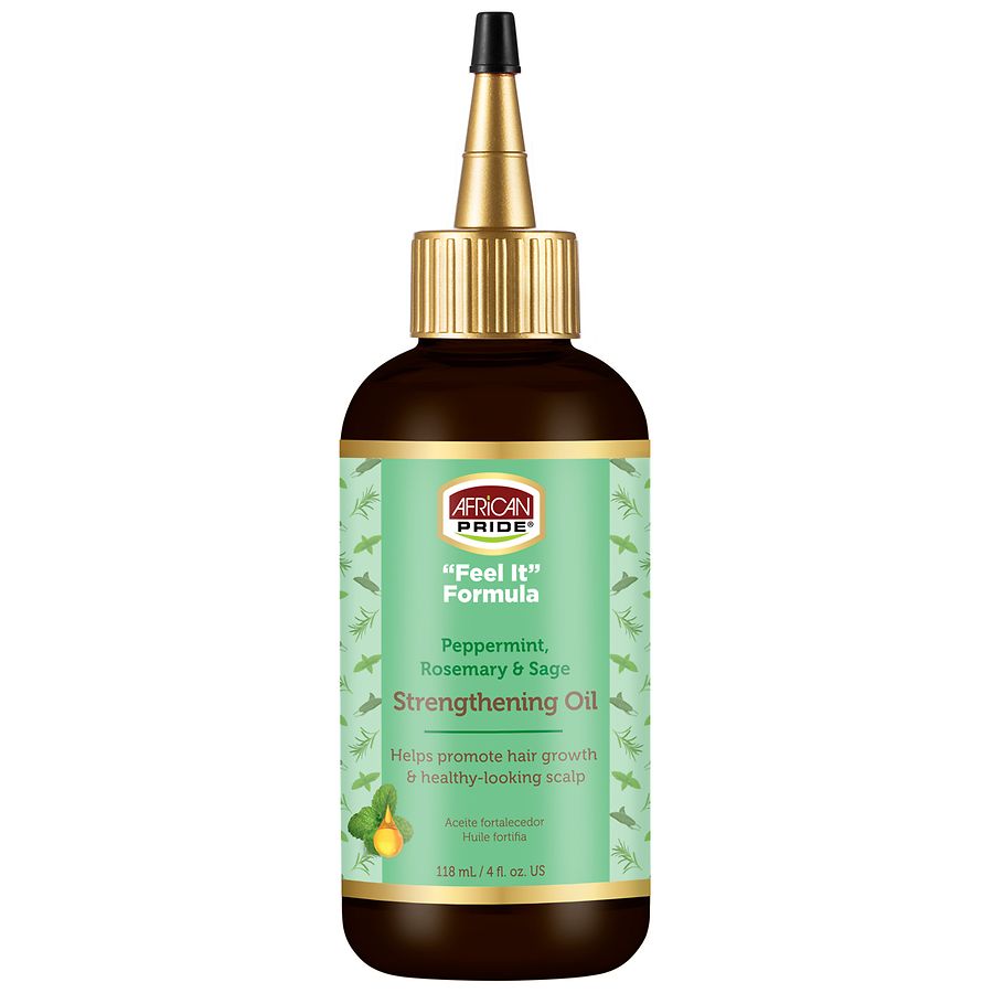 African Pride Feel It Formula Strengthening Oil 4oz