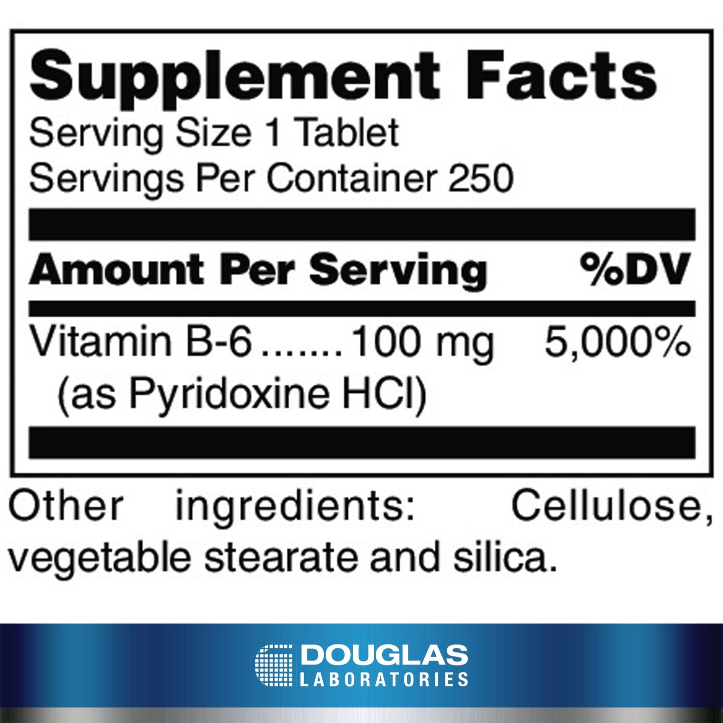B-6 TB 100MG 100