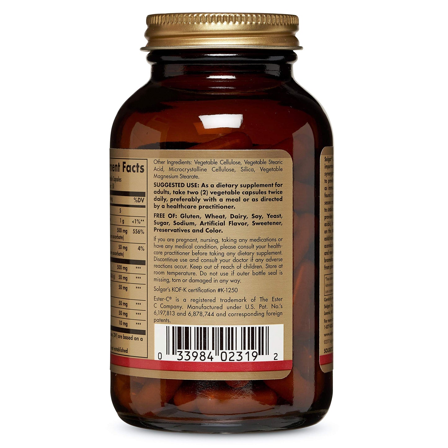 SOLGAR QUERCETIN COMPLEX,ESTER-C
