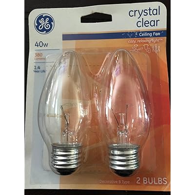 BULB 40W CLEAR FAN 2 CARD