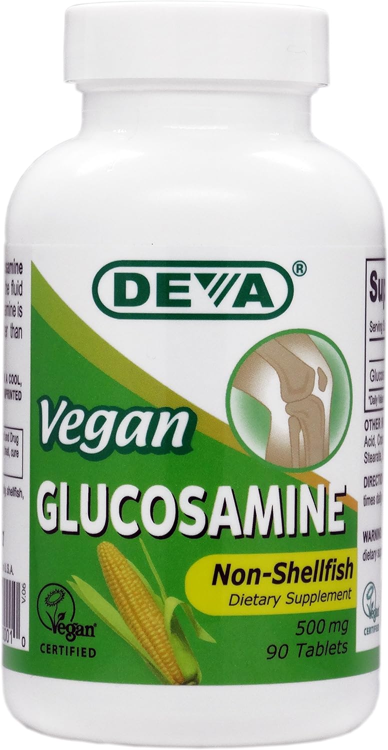 DEVA VEGAN VITAMINS VEGAN GLUCOSAMINE,MSM-CMO