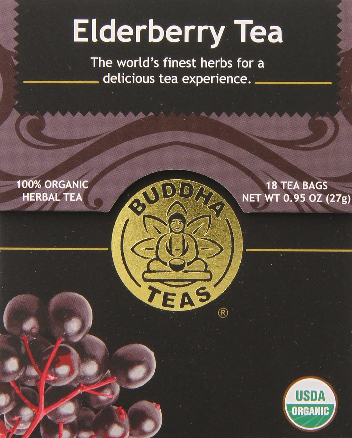 BUDDHA TEAS TEA,OG2,ELDERBERRY
