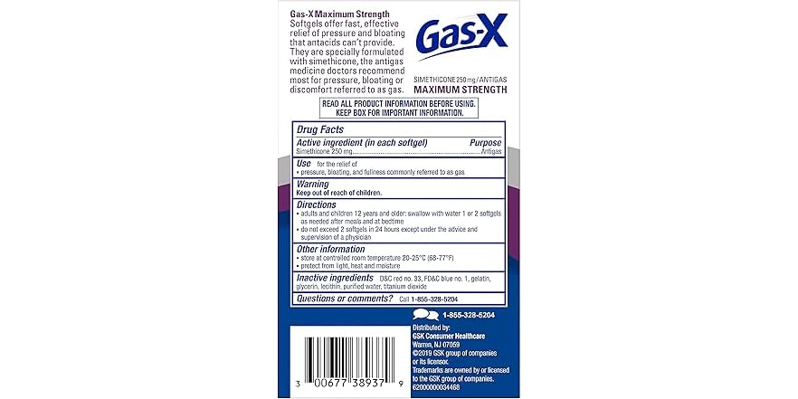 GAS-X X/STR SOFTGEL 10CT
