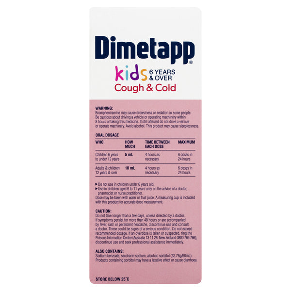 DIMETAPP CHILD M/S COLD FLU LIQ 4OZ