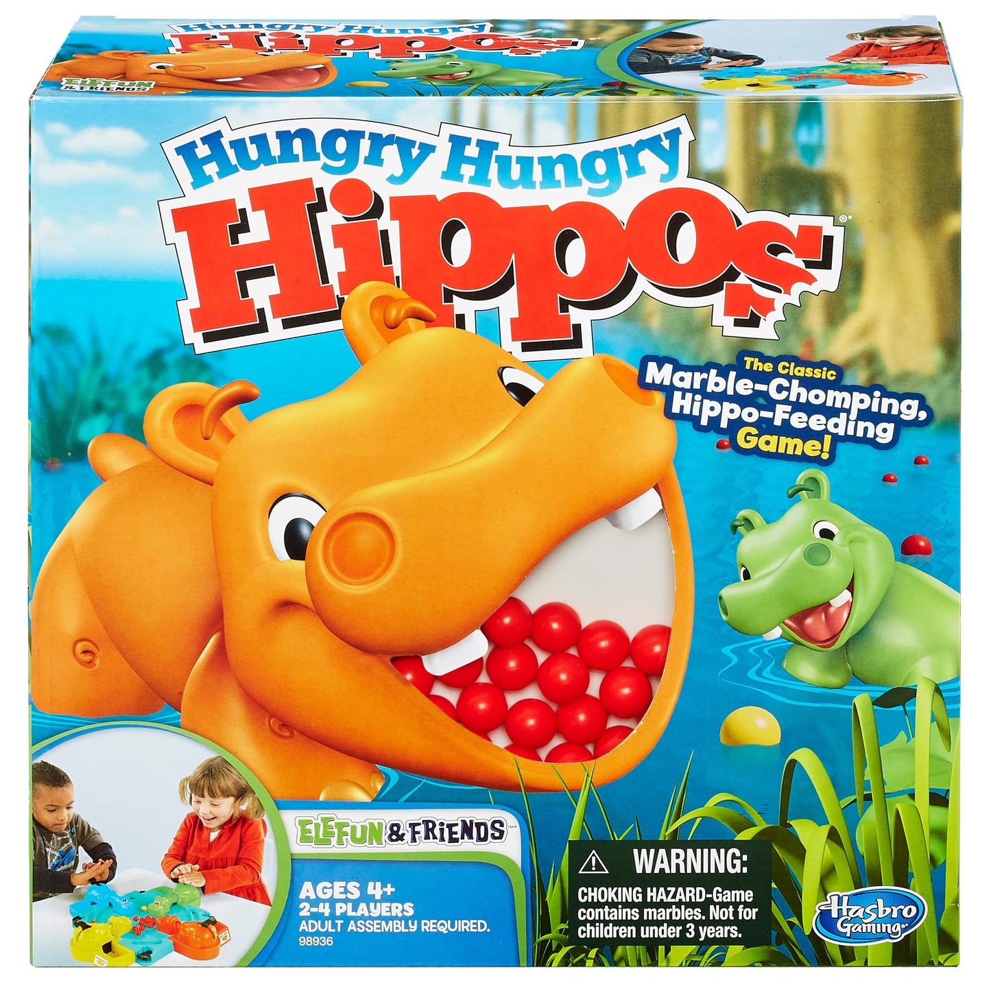 Hungry Hungry Hippos The Classic Marbie Chomping Game!