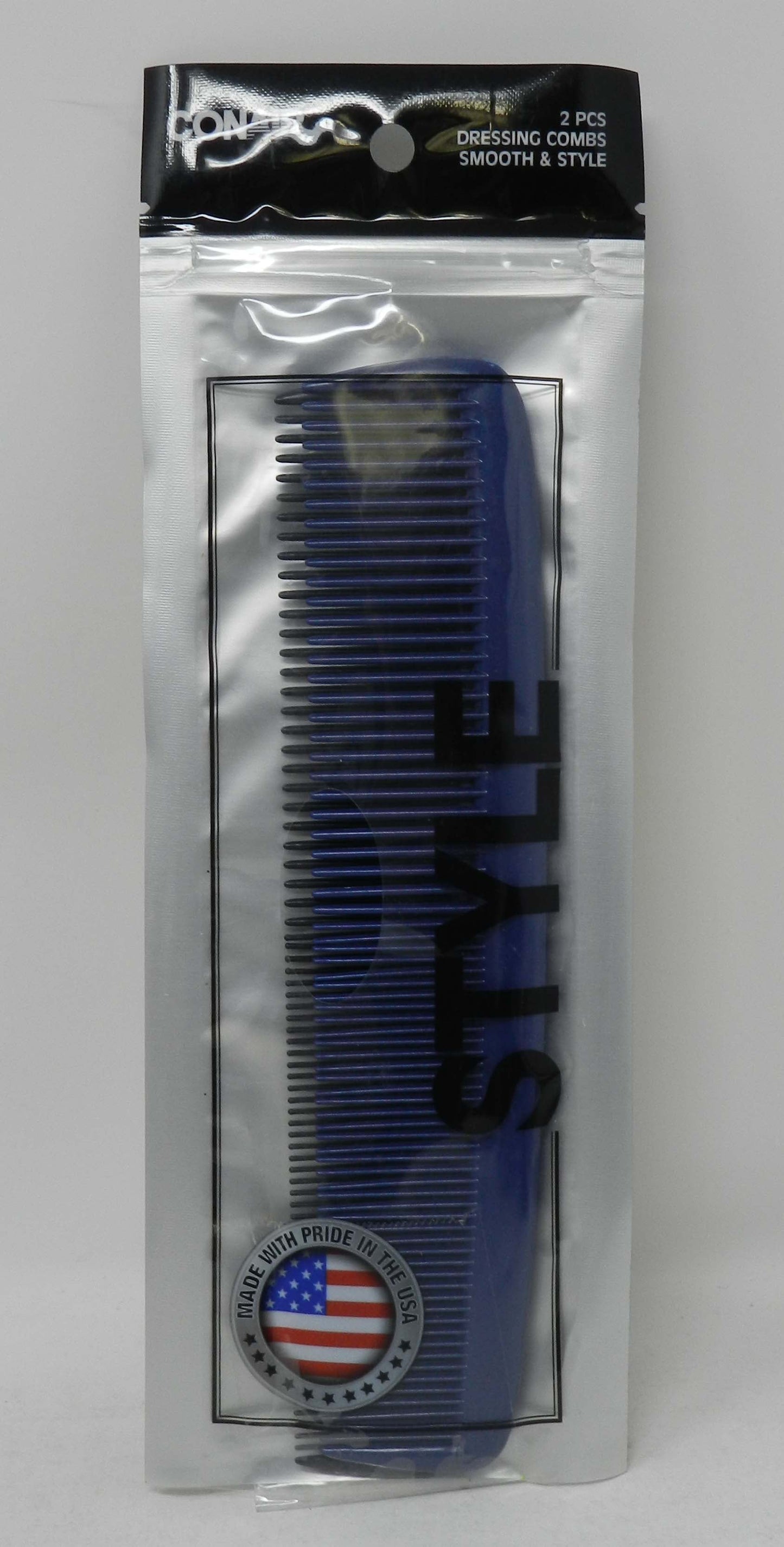 CONAIR Smooth & Style Dressing Combs - Assorted, 2 count