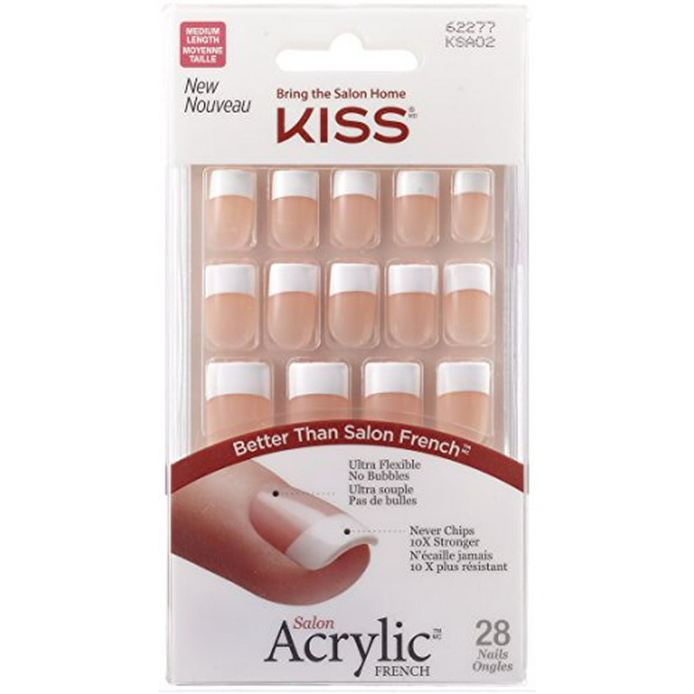 KISS Core French Faux Nail Collection - Full Of Fun
