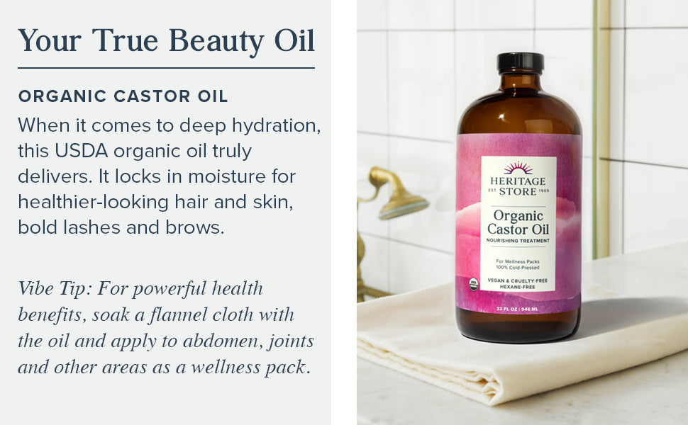HERITAGE STORE CASTOR OIL