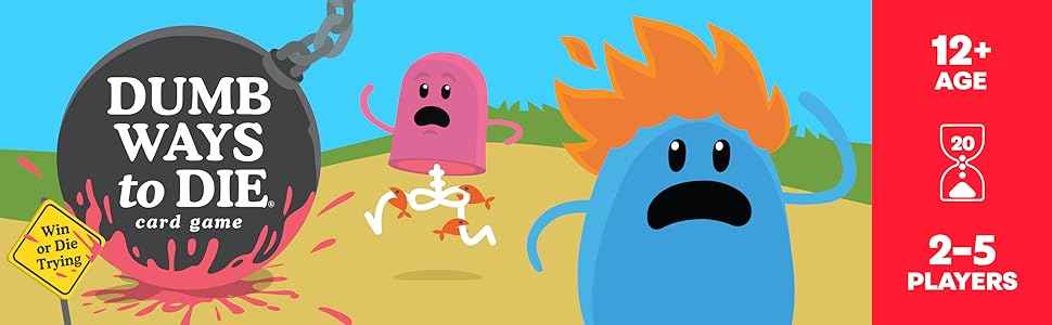 Spin Master Games Dumb Ways to Die Card Game