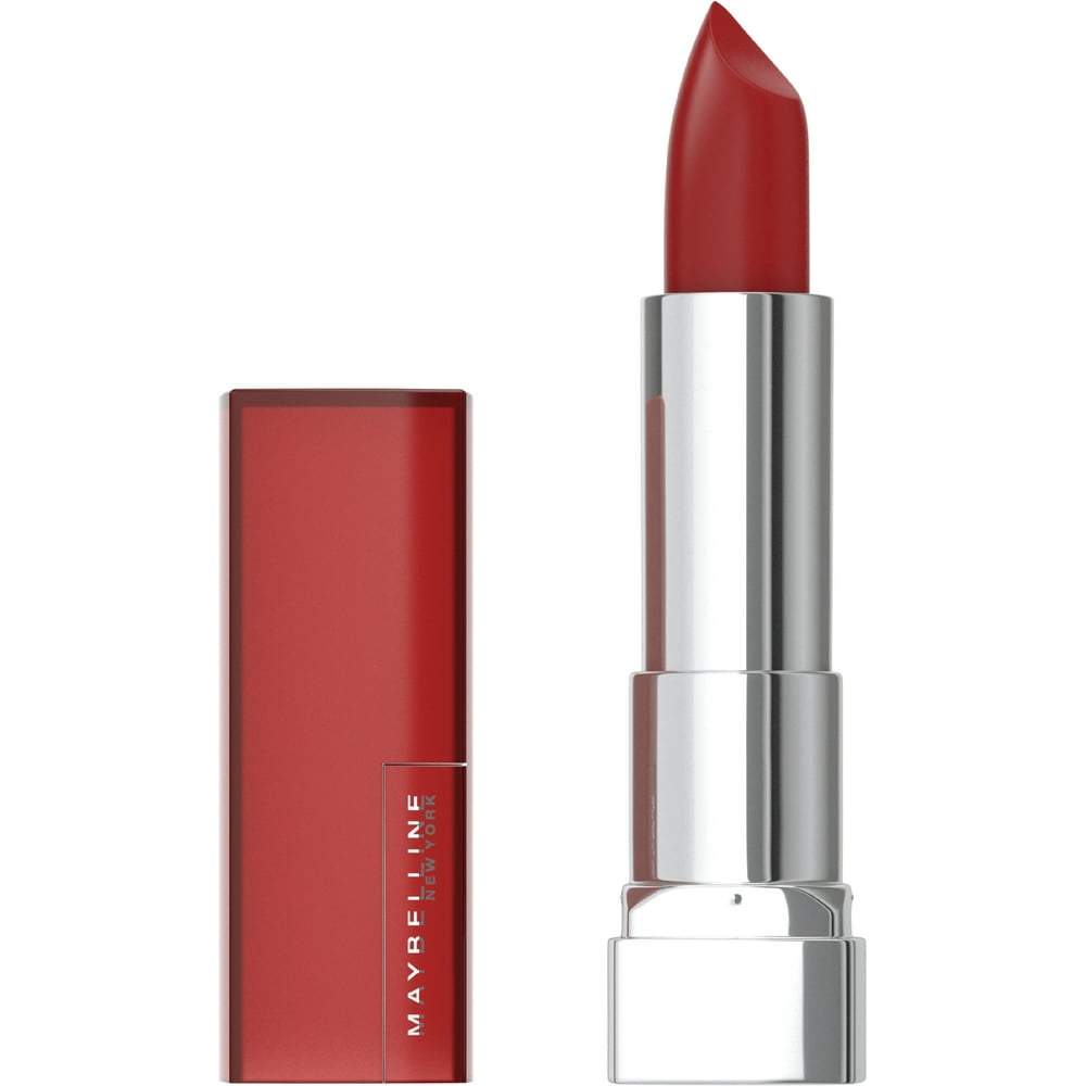 MAYBELLINE New York Color Sensational The Mattes Matte Finish Lipstick Makeup, 660 Touch Of Spice, 0.15 oz