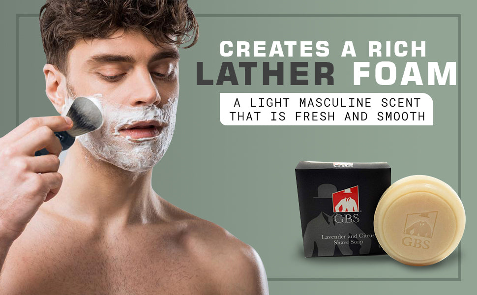GBS GBS SHAVE SOAP,SANDALWOOD