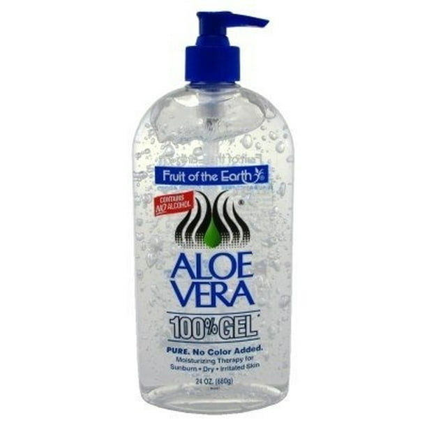 ALOE VERA GEL PUMP 20OZ FRUIT EARTH