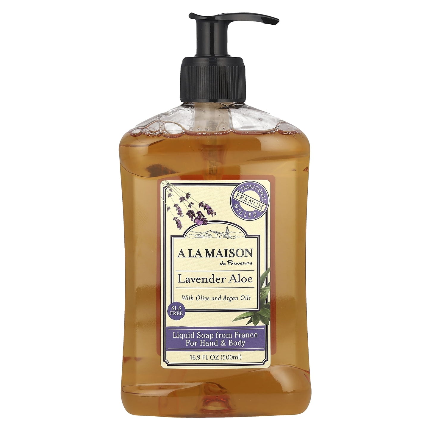 A LA MAISON FRENCH LIQ SOAP,LAV ALOE