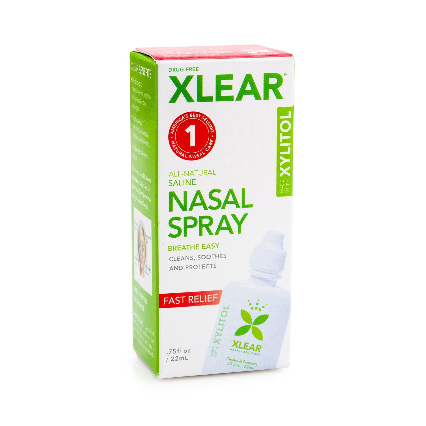 XLEAR NASAL DECONGESTANT 12HR SPY 0.5 OZ