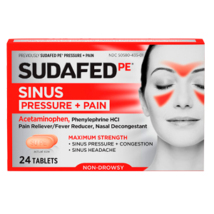 GNP SINUS PRESSURE PAIN CPL 24CT