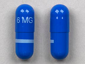 TIZANIDINE HCL CP 6MG 150