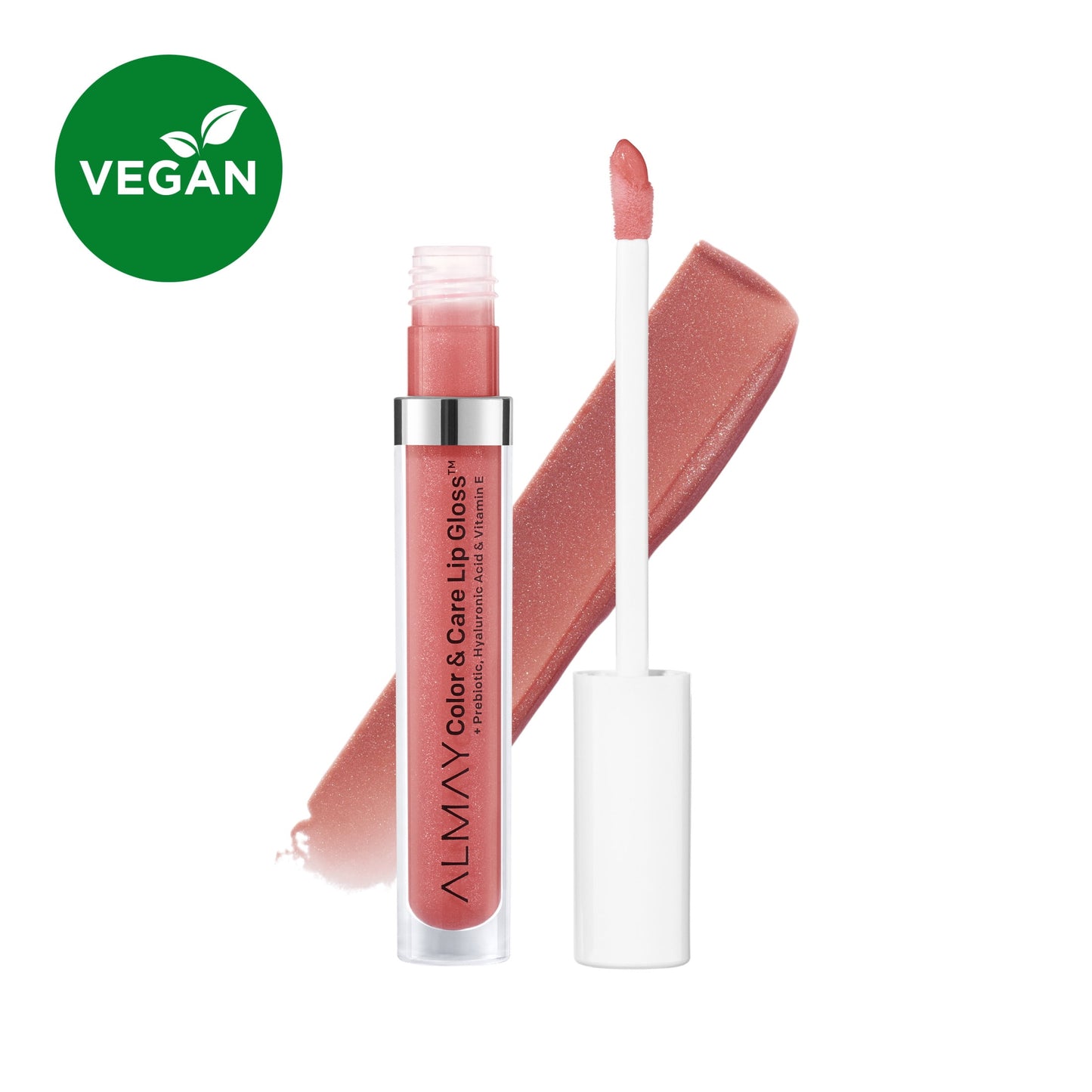 ALMAY Color & Care Lip Gloss - 200 Rose Glow
