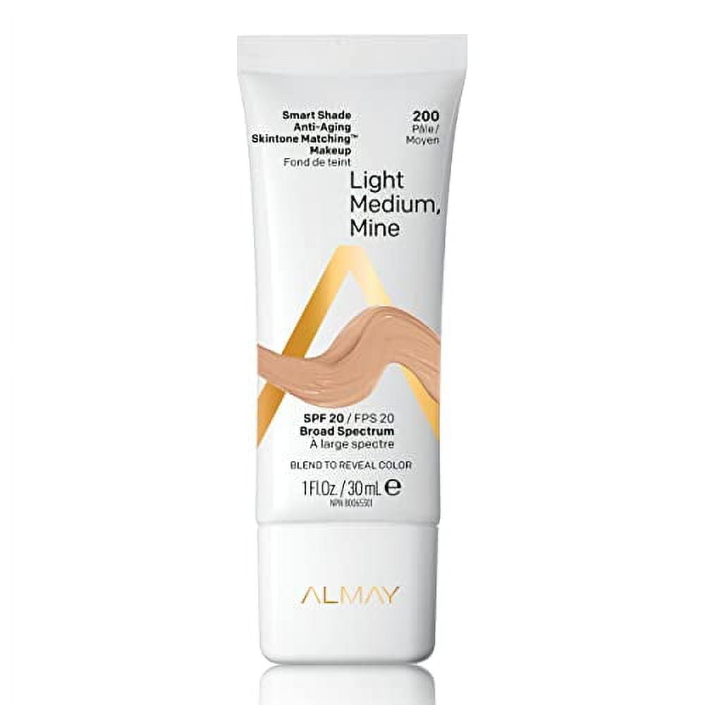 ALMAY Smart Shade Skintone Matching Foundation - 200 Light Medium, Mine