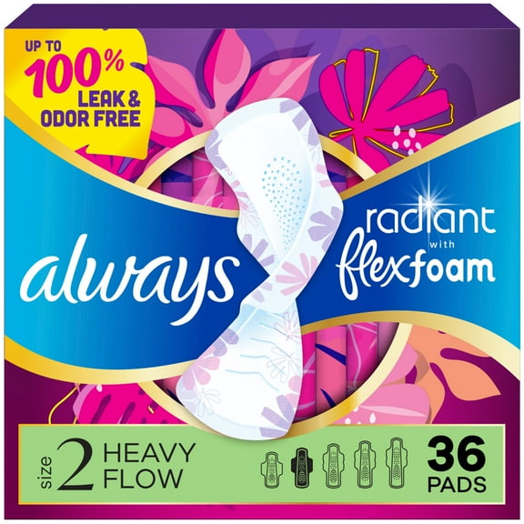 ALWAYS INFIN FLXFM PA 36 RG FLW