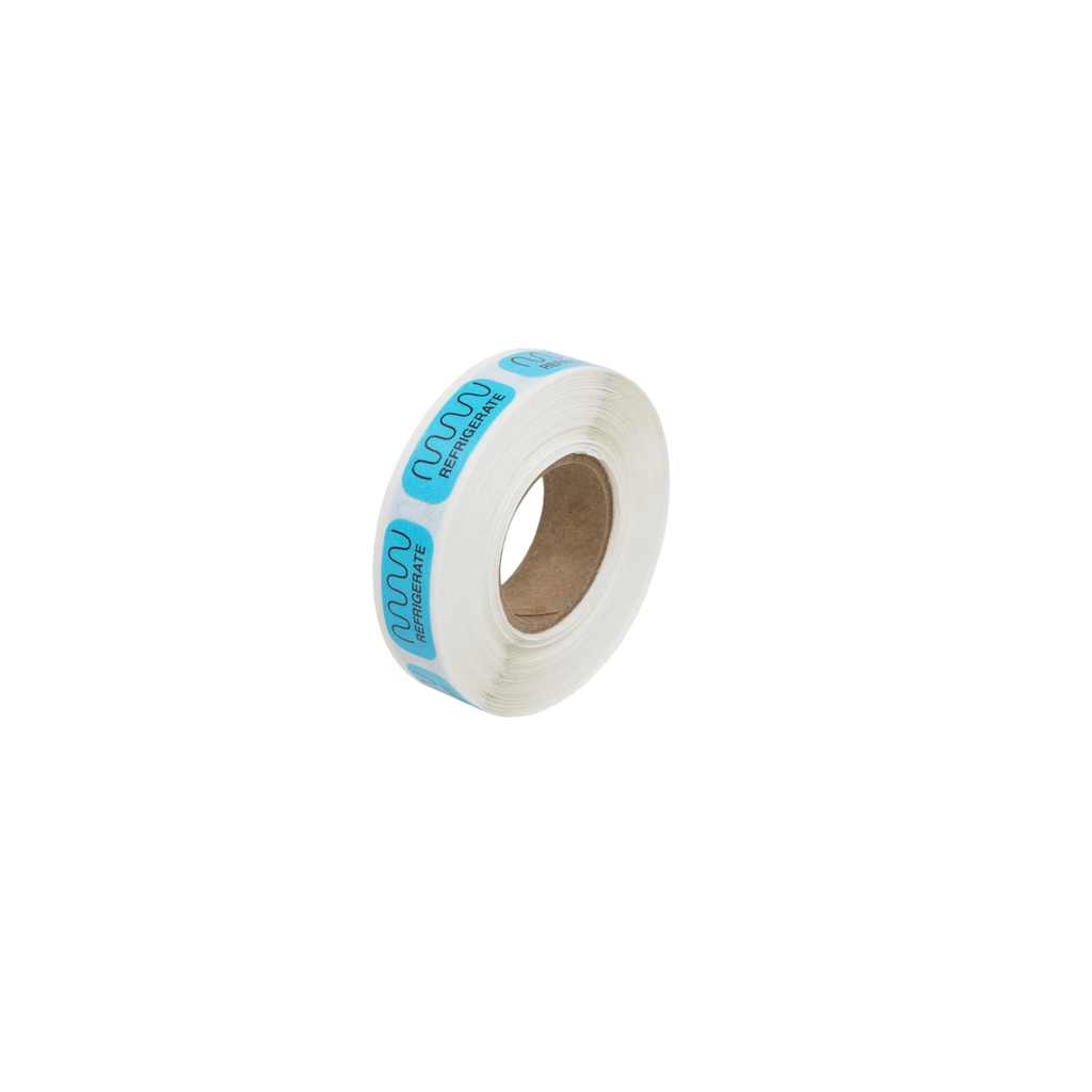 RX LABEL 40391 REFRIGERATE BLUE 1000CT