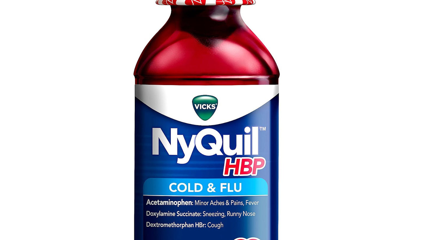 COUGH & COLD HIGH BP TAB 16