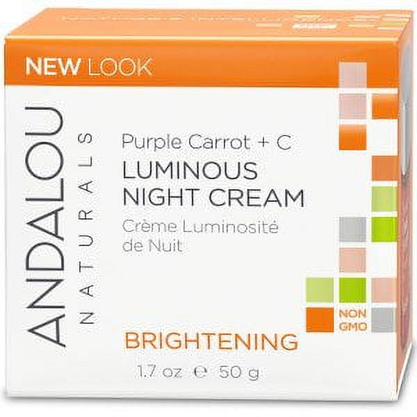 ANDALOU NATURALS NIGHT CREAM,PRPL CRRT+C