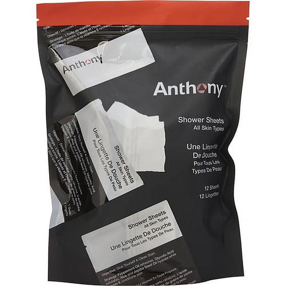 ANTHONY SHOWER SHEETS 12 SHEETS