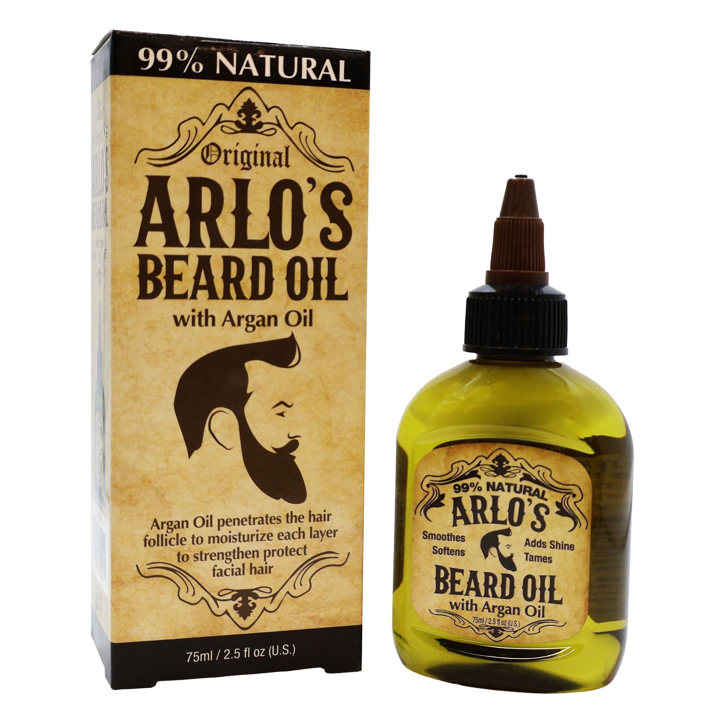 ARLO'S BEARD OIL ARGAN 2.5OZ