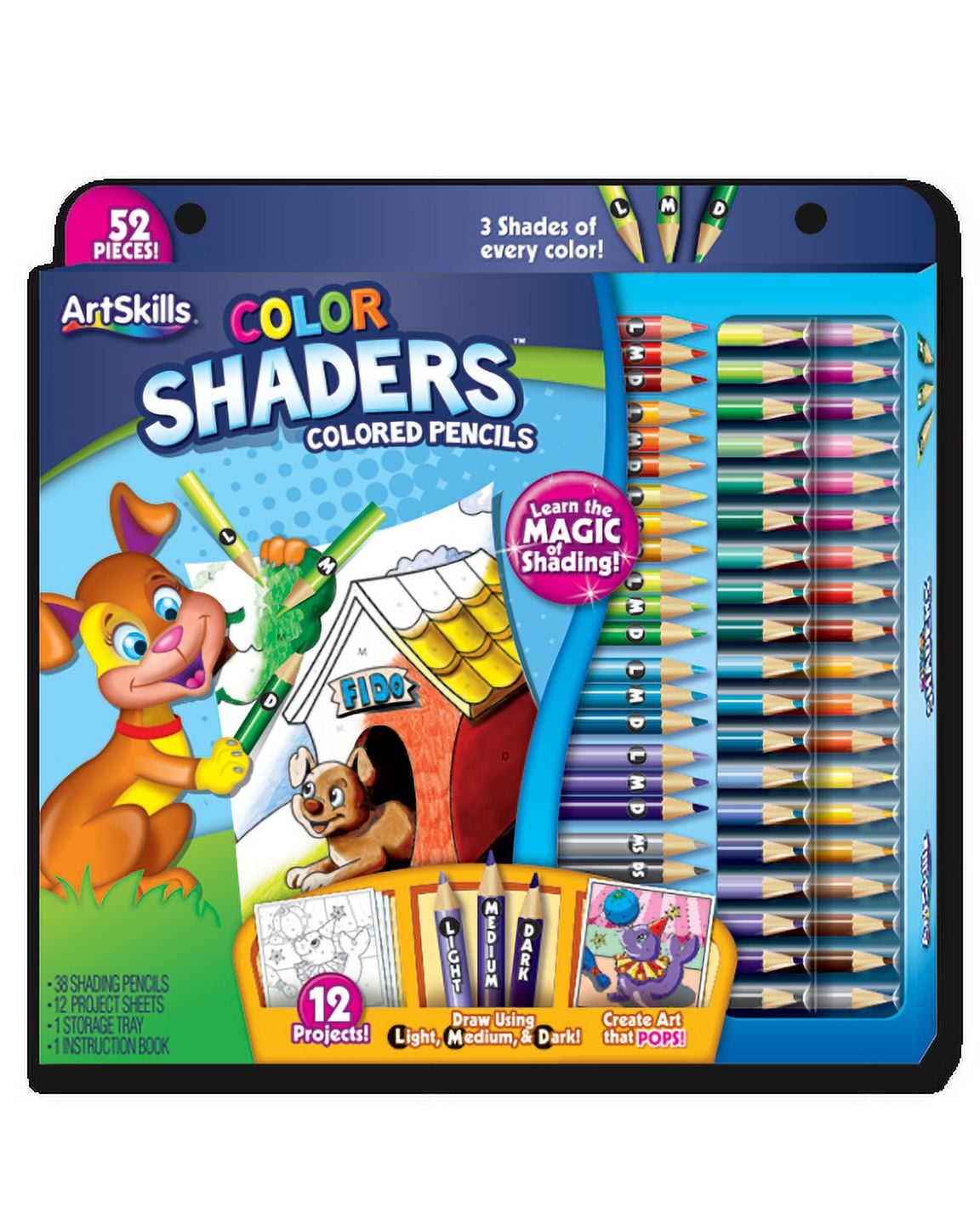 ArtSkills Clay By Number Activity Kit