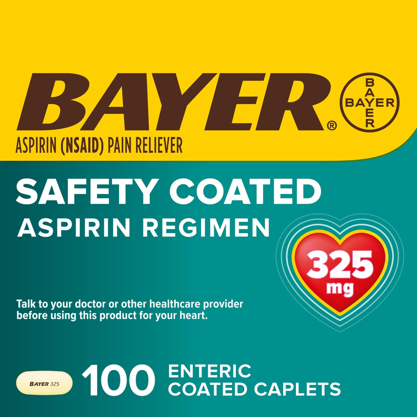 LDR ASPRIN TB 325MG 100
