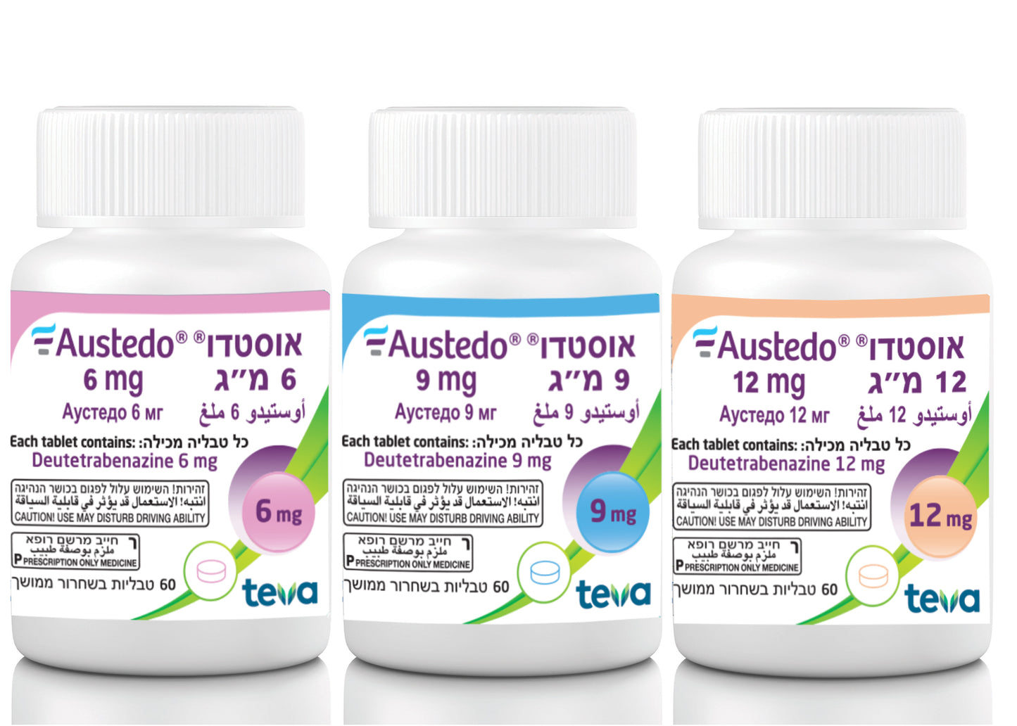 AUSTEDO TB 12MG 60