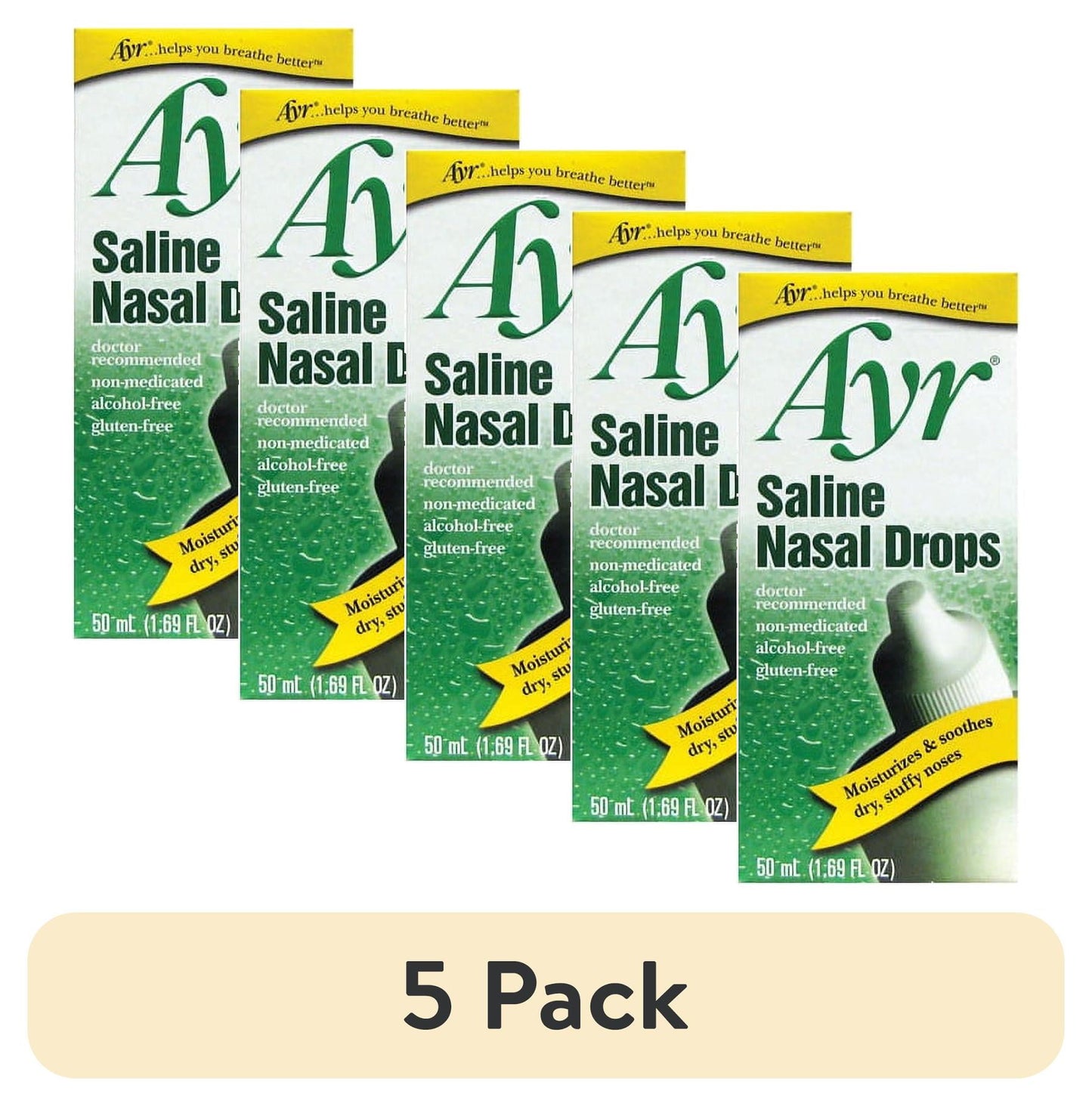 AYR SALINE SN 0.65% 50ML NSL
