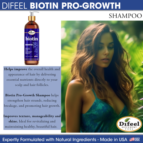 DIFEEL BIOTIN SHAMPOO 12OZ