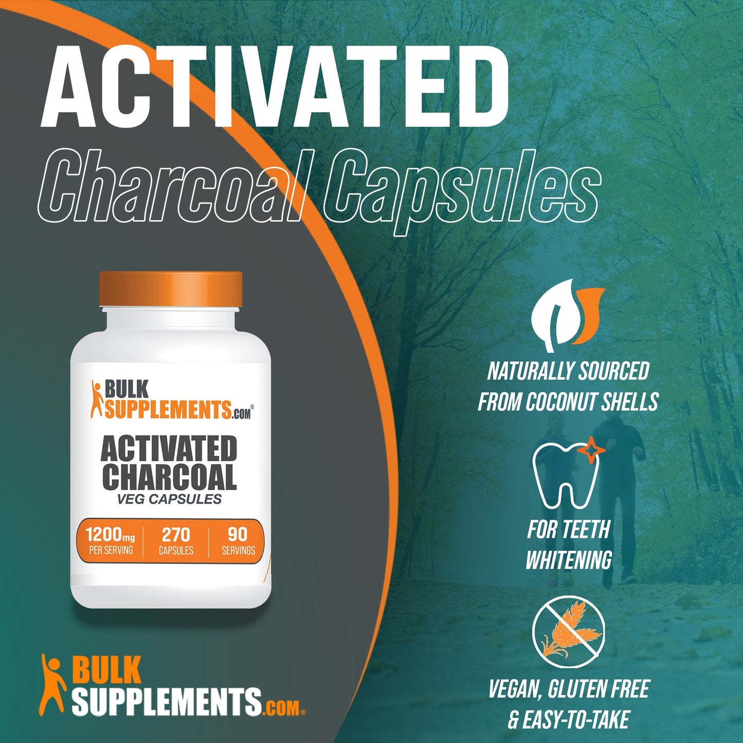 CHARCOAL ACTIVATED PW 30GMUD