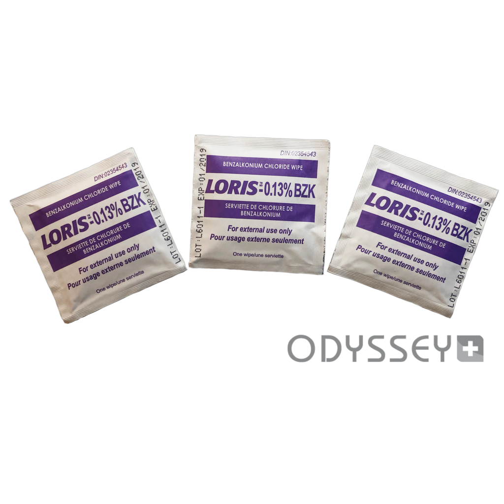 BZK ANTISEPTIC TWLT PA 0.13% 100