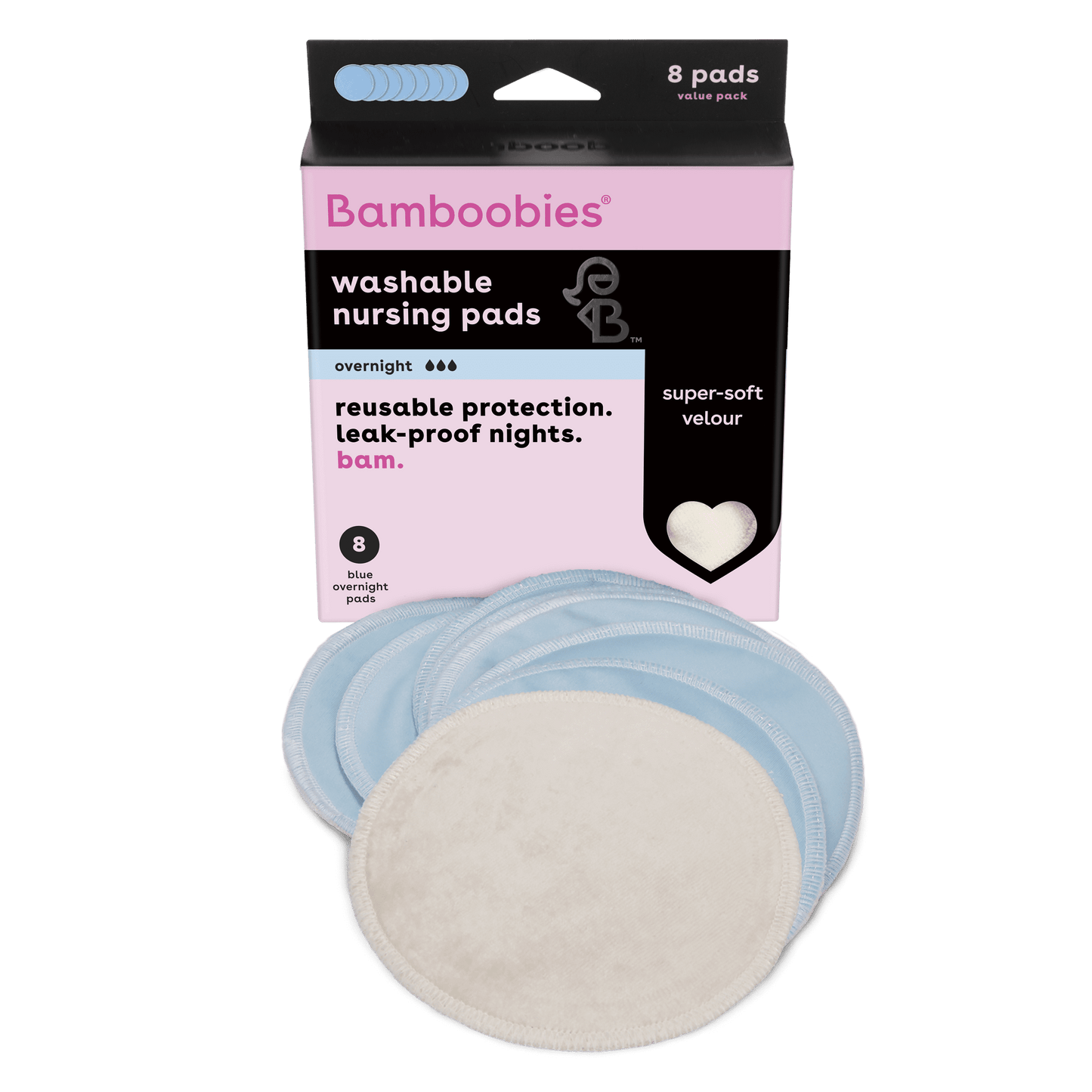 BAMBOOBIES WASHABLE NRSG PA 4