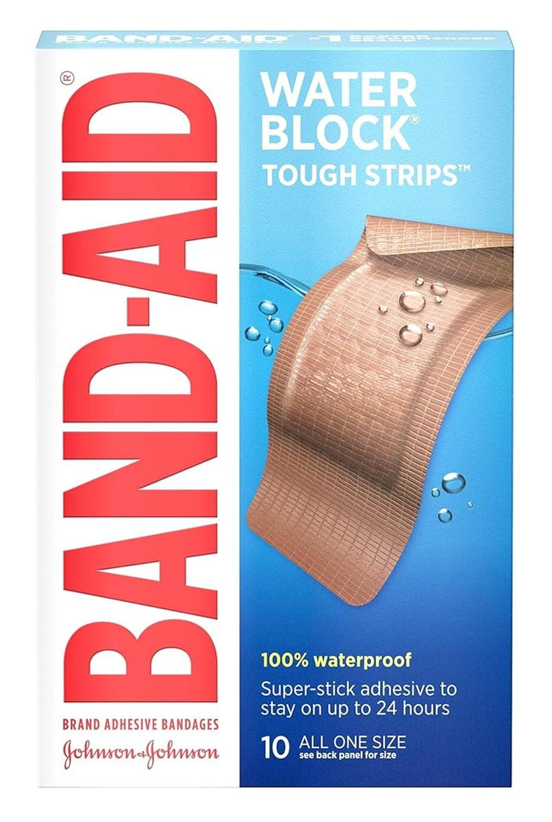Band-Aid Water Block Tough Strips 20 Count All One Size